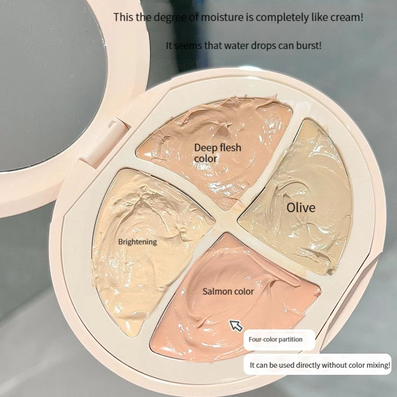 Four-Color Concealer Palette